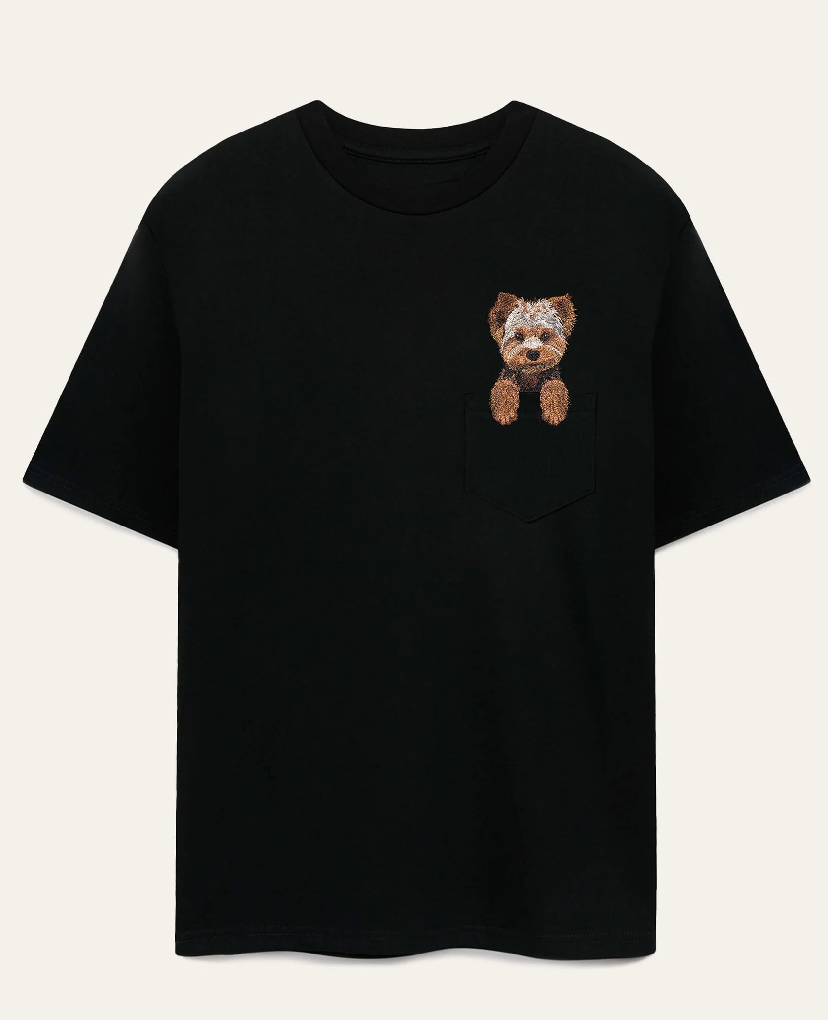 Koszulka z haftem Yorkshire terrier