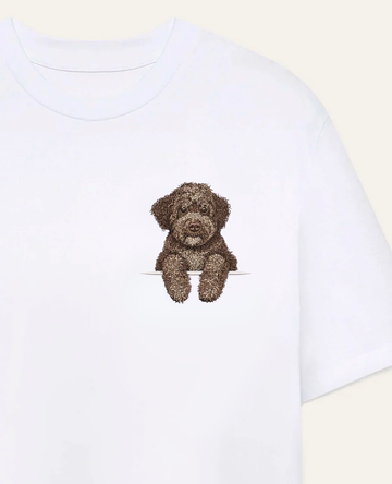 Lagotto romagnolo (brązowy) – koszulka z haftem