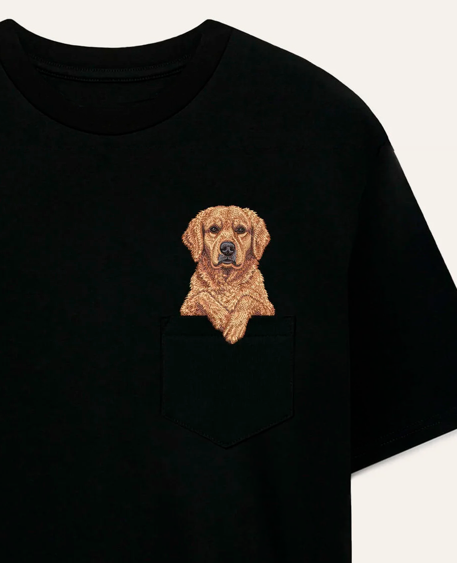 Koszulka z haftem Retriever 2025